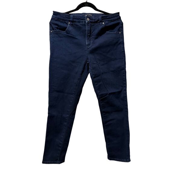 Universal Standard Seine High Rise Skinny Jeans 27 Inch Inseam, Size 10 - Picture 4 of 6